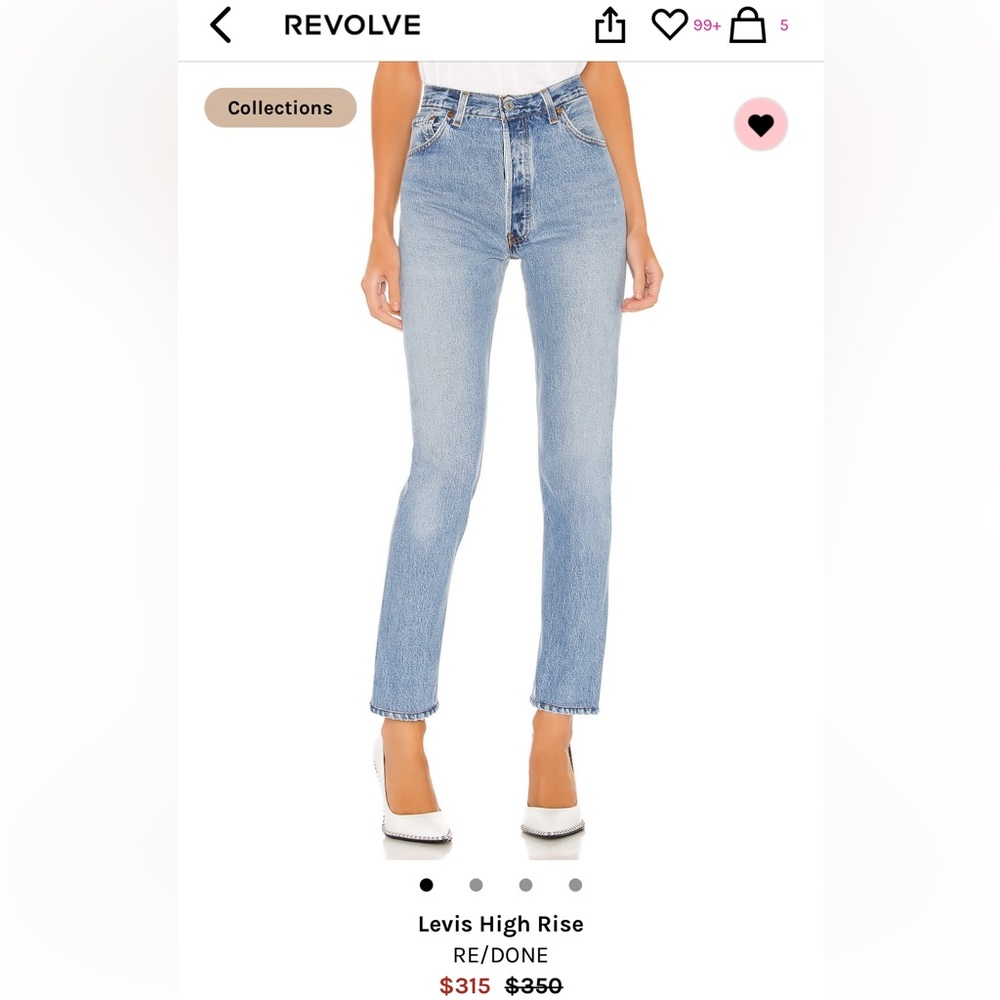 RE/DONE LEVIS HIGH RISE 25